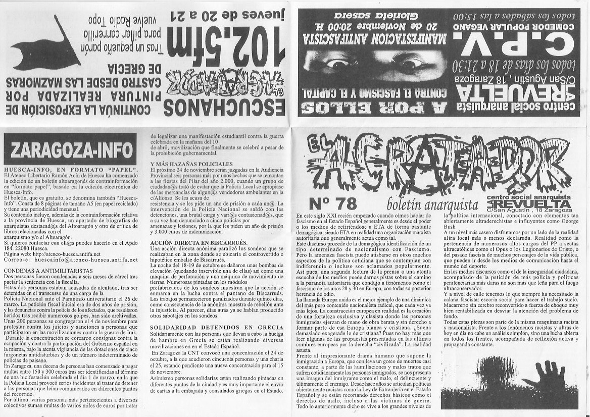 Página del fanzine
