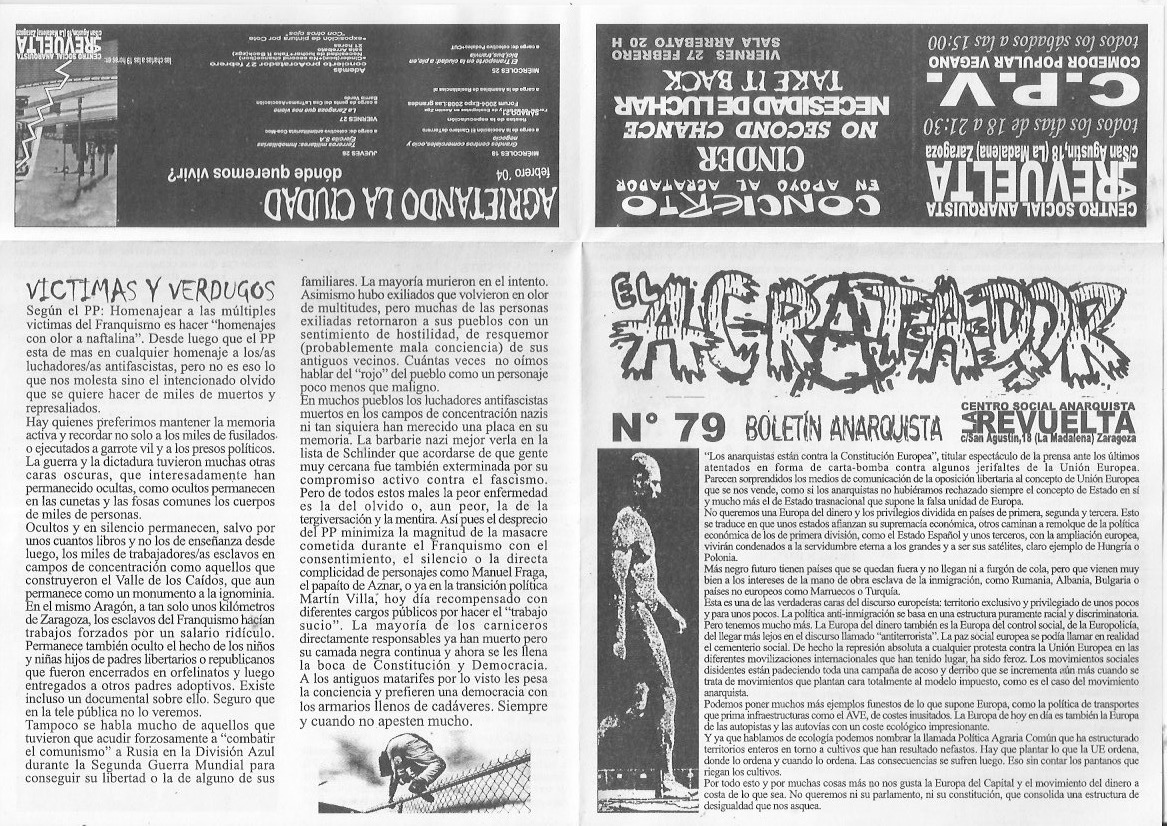Página del fanzine