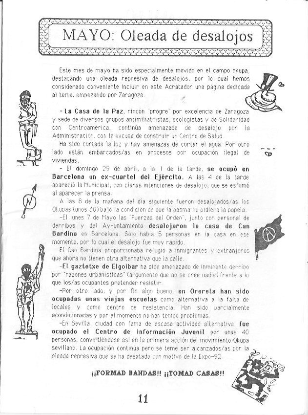 Página del fanzine