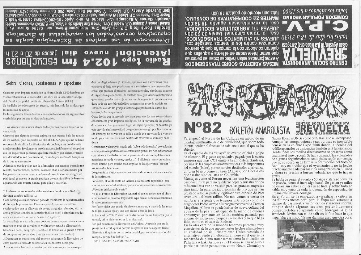 Página del fanzine