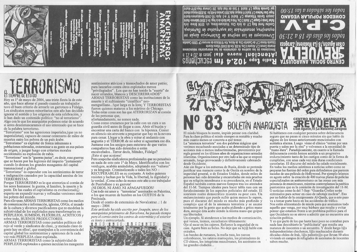 Página del fanzine