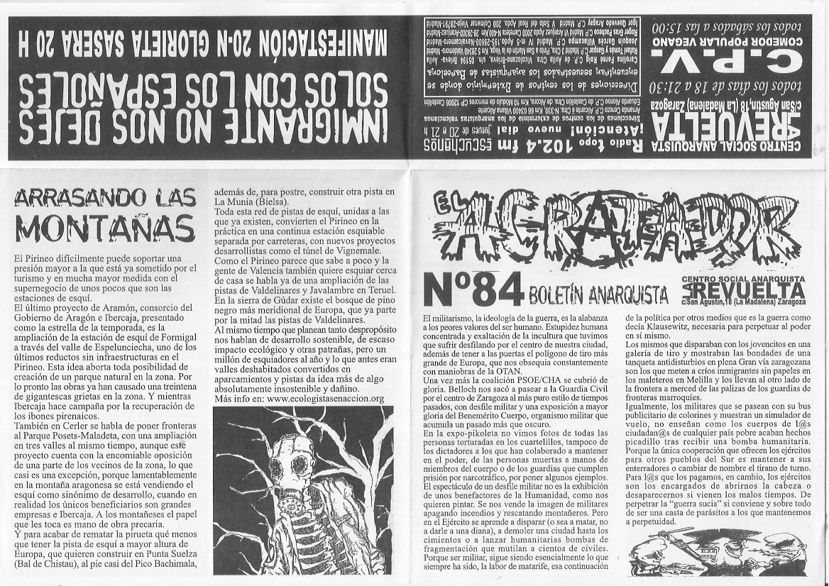 Página del fanzine