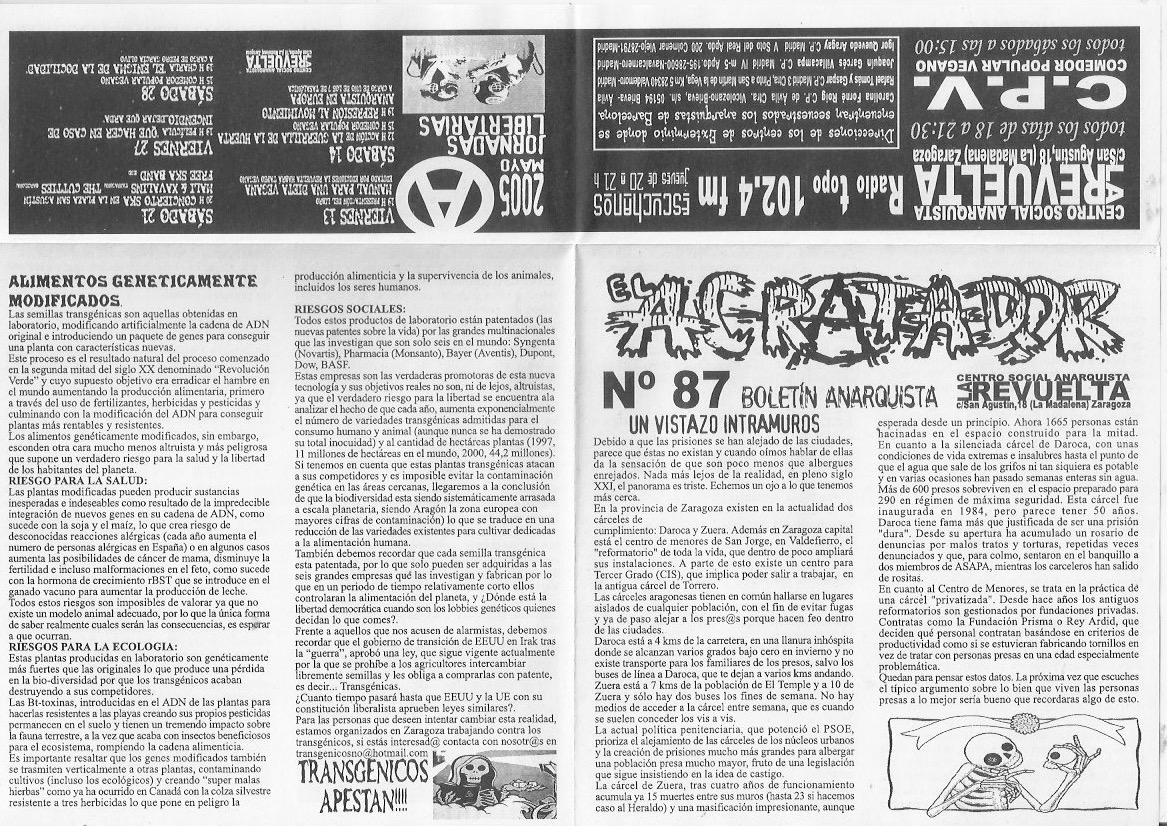 Página del fanzine