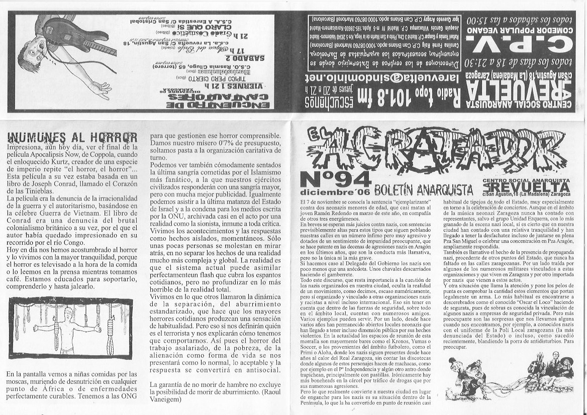 Página del fanzine
