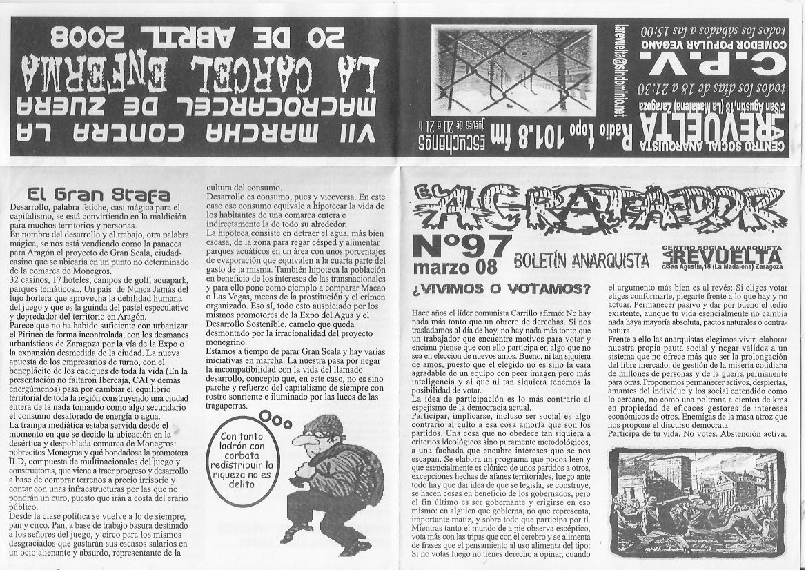 Página del fanzine
