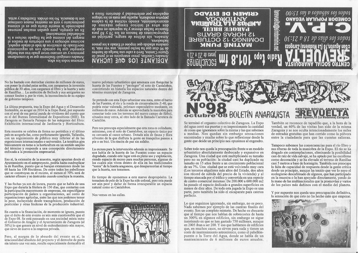 Página del fanzine