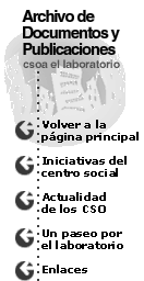 Documentos y publicaciones. Menu de Navegacion