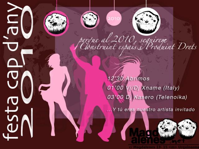 Festa de Cap d'Any +Hem aturat l'hotel Festa de Cap d'Any +Hem aturat l'hotel