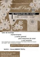 INSTALL PARTY de maquinas de coser