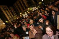 manifestació de veïns de la Barceloneta contra el "Plan del ascensors" manifestació de veïns de la Barceloneta contra el "Plan del ascensors"