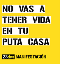 Manifestación 23 Diciembre