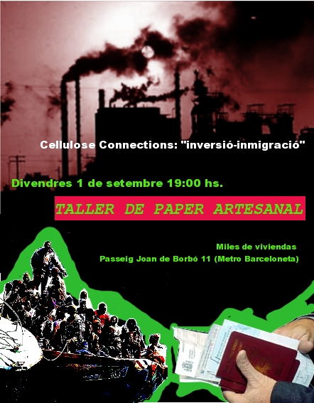 Cellulose Connection:Inversió-Inmigració//Taller de Paper Artesanal Cellulose Connection:Inversió-Inmigració//Taller de Paper Artesanal
