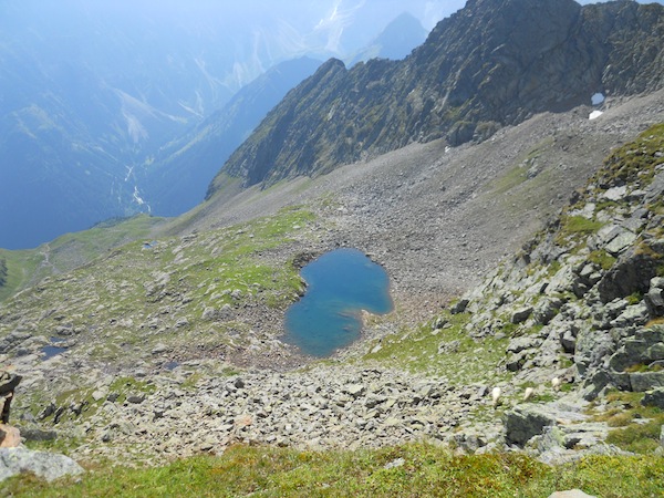 Alfair See, poc després d’haver passat la Innsbrucker Hütte.