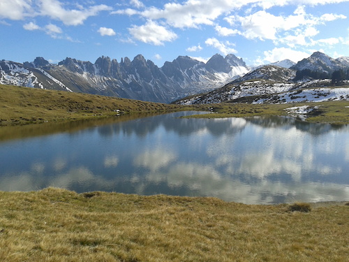 Salfains, amb les Kalkkogel al fons.