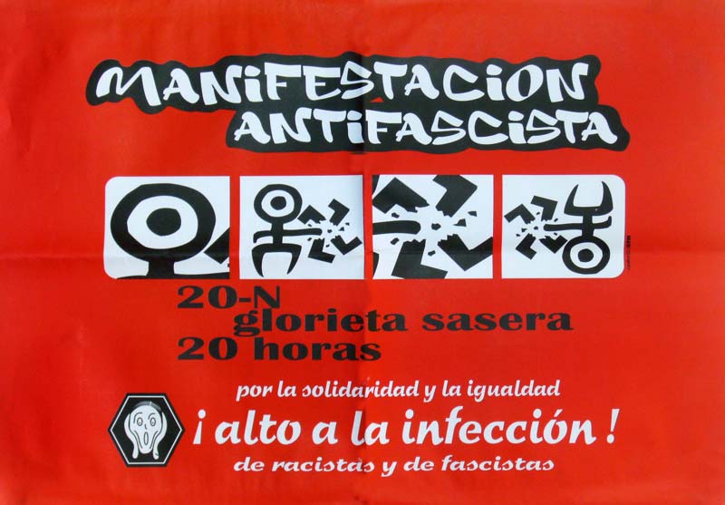 Manifestación antifascista