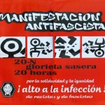 Manifestación antifascista