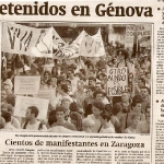 Detenidos en Génova. 2002