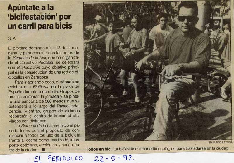 Bicifestación 1992