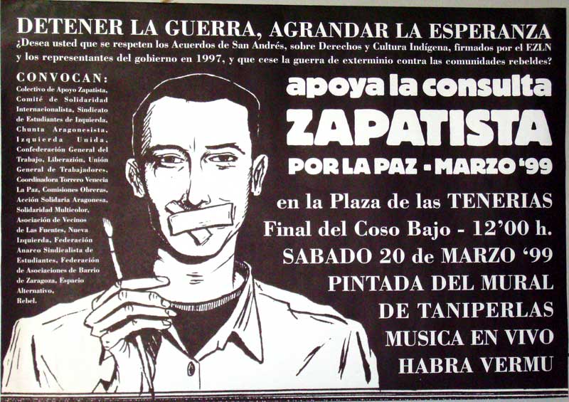 Consulta zapatista. 1999