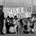 Protesta residuos. 1993