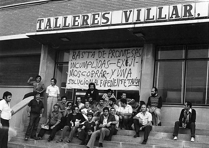 Encierro en Talleres Villar 1978