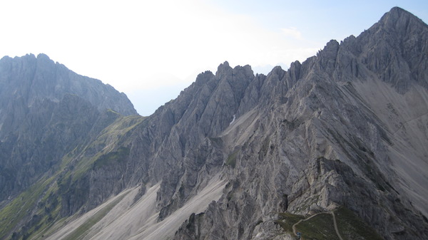 Reither Spitze (2.374 m), des del Seefelder Spitze.